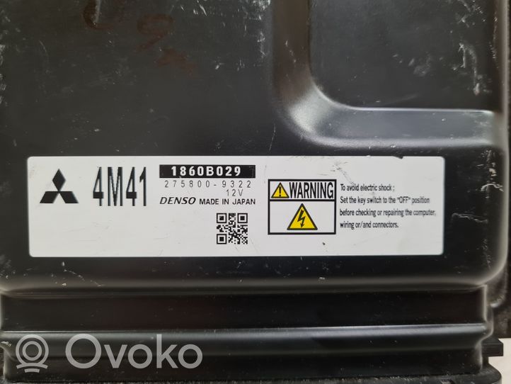 Mitsubishi Pajero Sport I Sterownik / Moduł ECU 1860B029