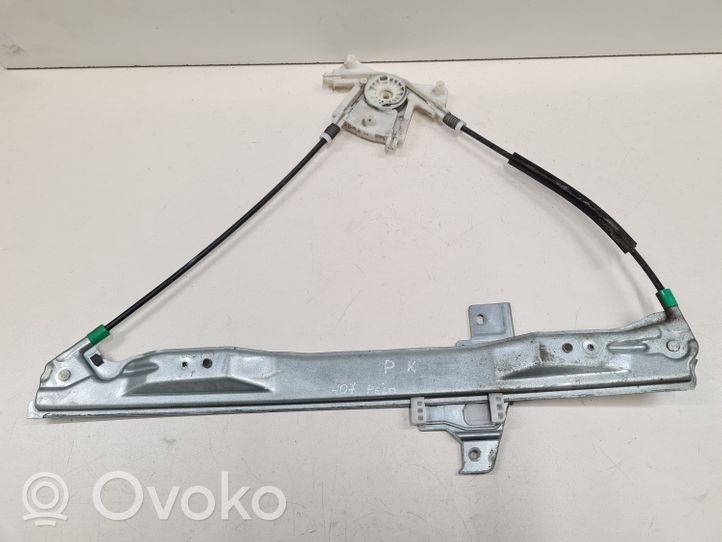 Peugeot 407 Mechanizm podnoszenia szyby przedniej bez silnika 9644893580