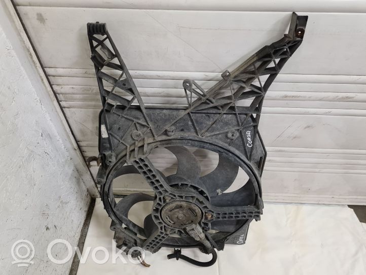 Opel Corsa D Ventilatore di raffreddamento elettrico del radiatore 466119570