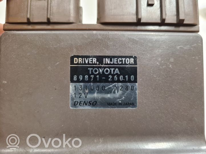 Toyota Previa (XR30, XR40) II Polttoaineen ruiskutuksen ohjainlaite/moduuli 8987126010