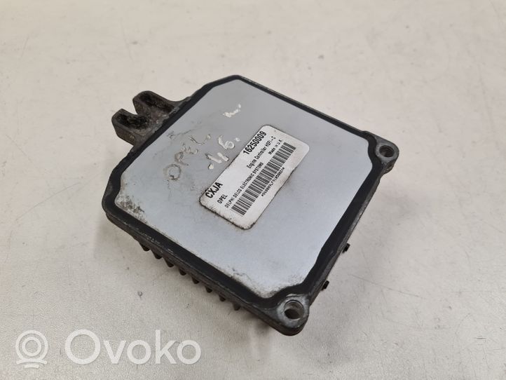 Opel Zafira A Unité de commande, module ECU de moteur 16250009