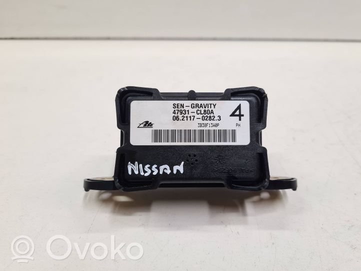 Nissan Murano Z51 Sensore di imbardata accelerazione ESP 47931CL80A