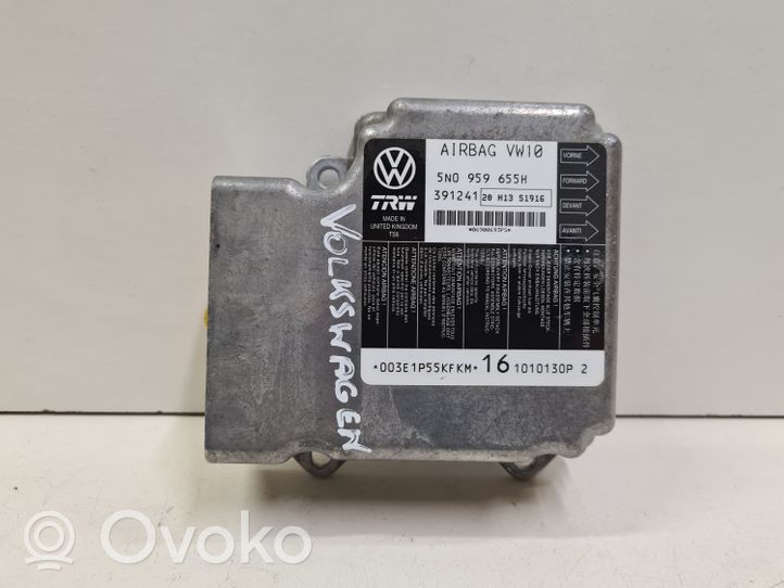 Volkswagen PASSAT B6 Oro pagalvių valdymo blokas 5N0959655H