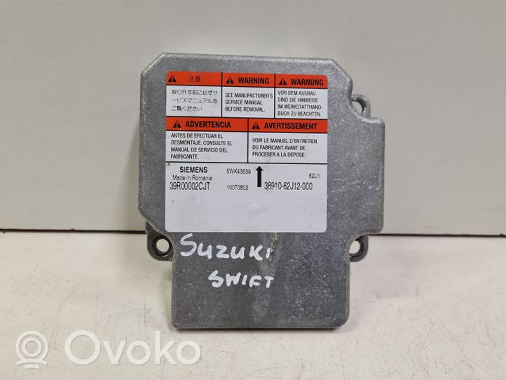 Suzuki Swift Sterownik / Moduł Airbag 3891062J12