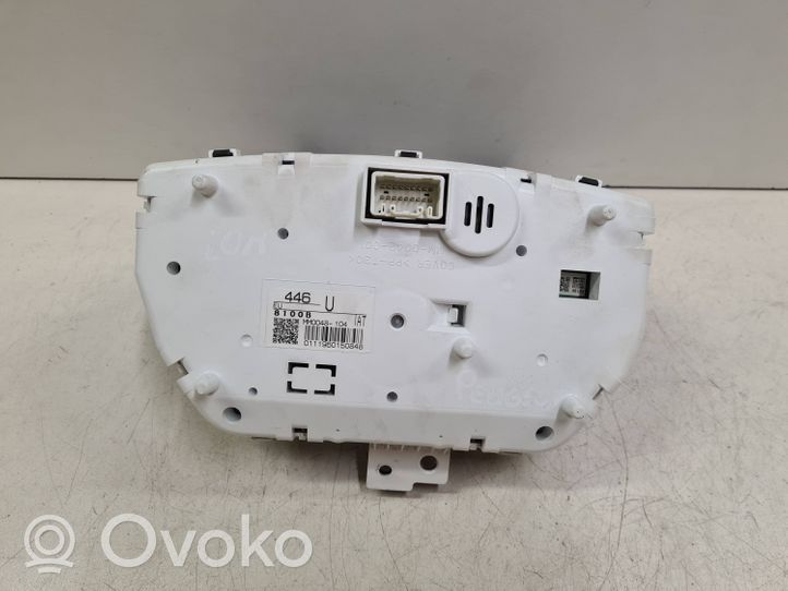 Peugeot iOn Tachimetro (quadro strumenti) MM0048104