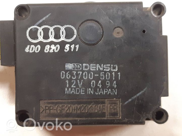 Audi A8 S8 D2 4D Motorino attuatore aria 4D0820511