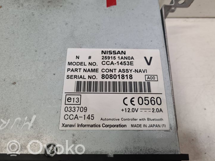 Nissan Murano Z51 Centralina/modulo navigatore GPS 259151AN0A