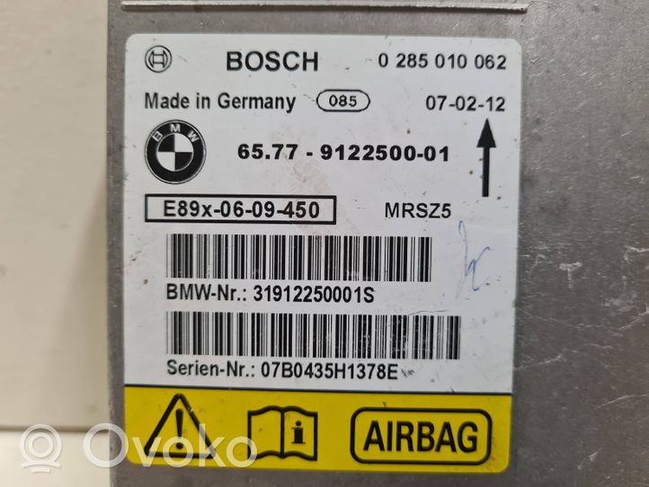 BMW 3 E90 E91 Oro pagalvių valdymo blokas 6577912250001