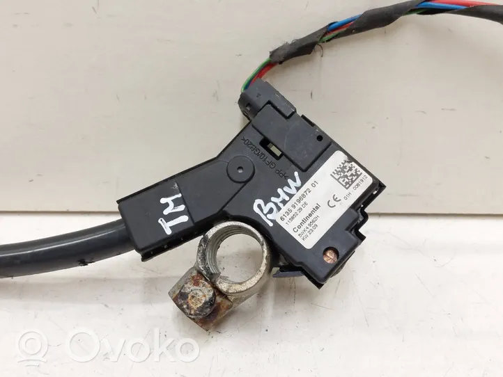 BMW 5 GT F07 Câble négatif masse batterie 6135919687201