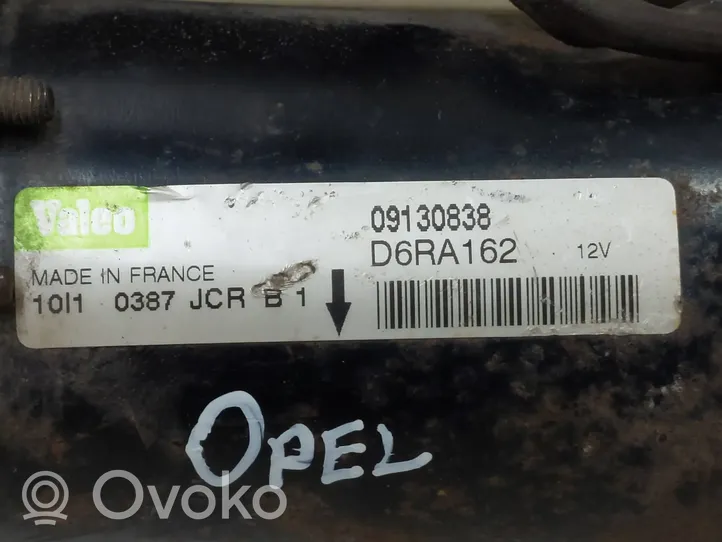 Opel Astra G Käynnistysmoottori 09130838