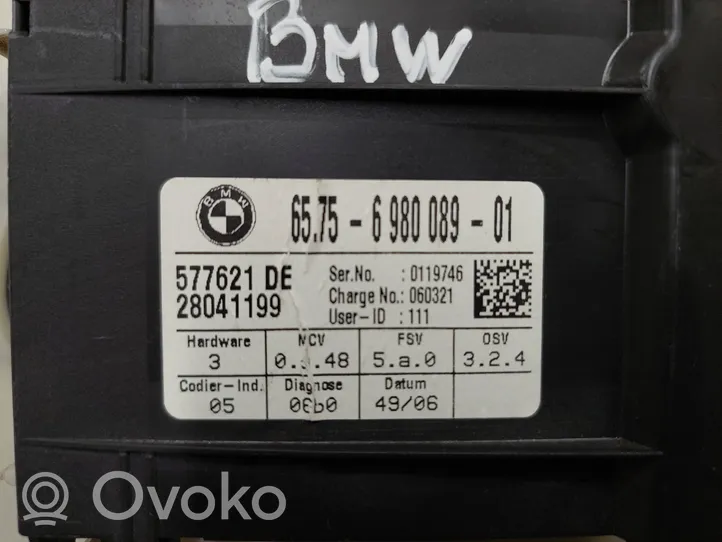 BMW 5 E60 E61 Signalizacijos daviklis 6575698008901