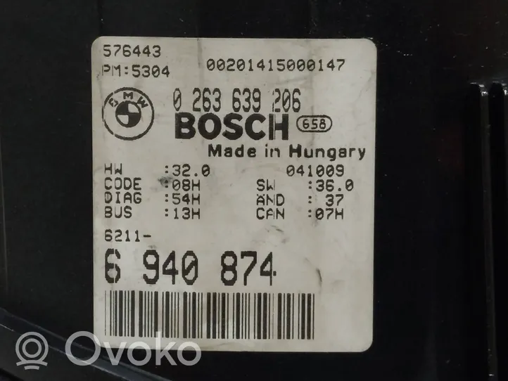 BMW 3 E46 Spidometras (prietaisų skydelis) 6940874