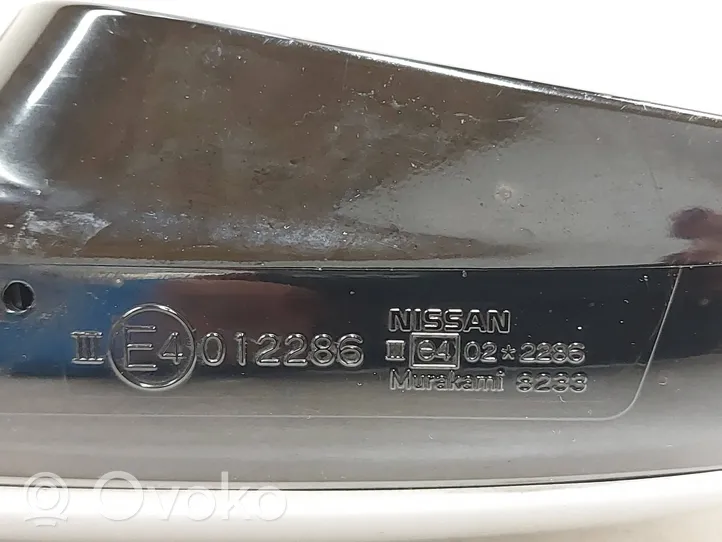 Nissan Murano Z50 Veidrodėlis (elektra valdomas) E4012286