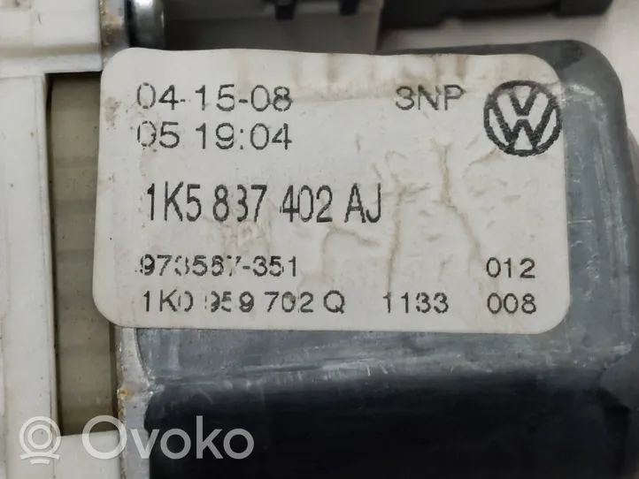 Volkswagen Jetta V Priekinis varikliukas langų pakėlėjo 1K0959702Q