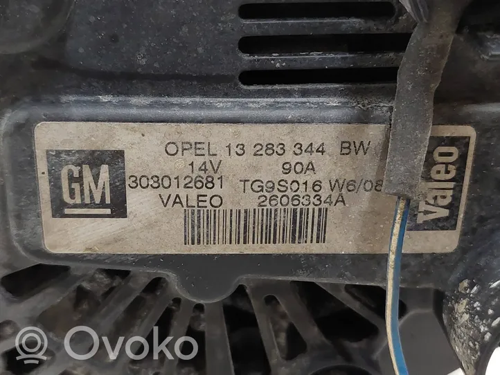 Opel Meriva A Generatore/alternatore 13283344