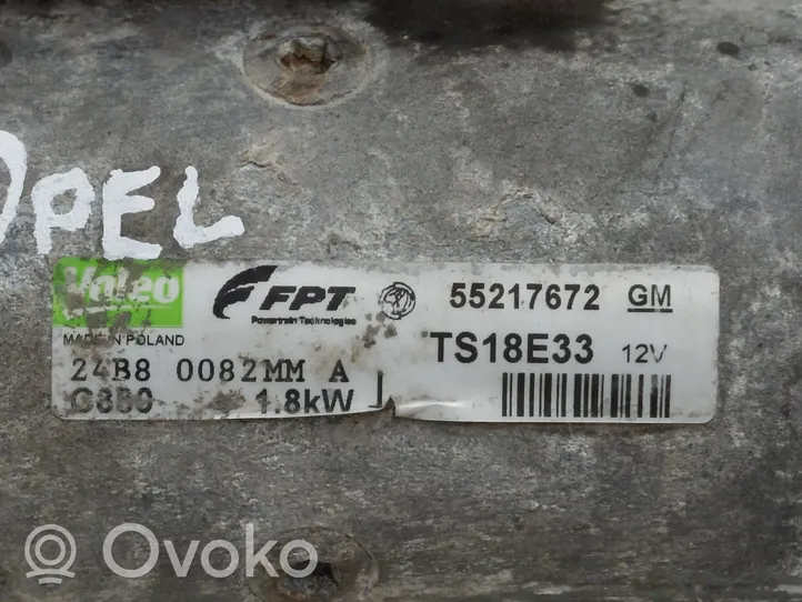 Opel Meriva A Käynnistysmoottori TS18E33