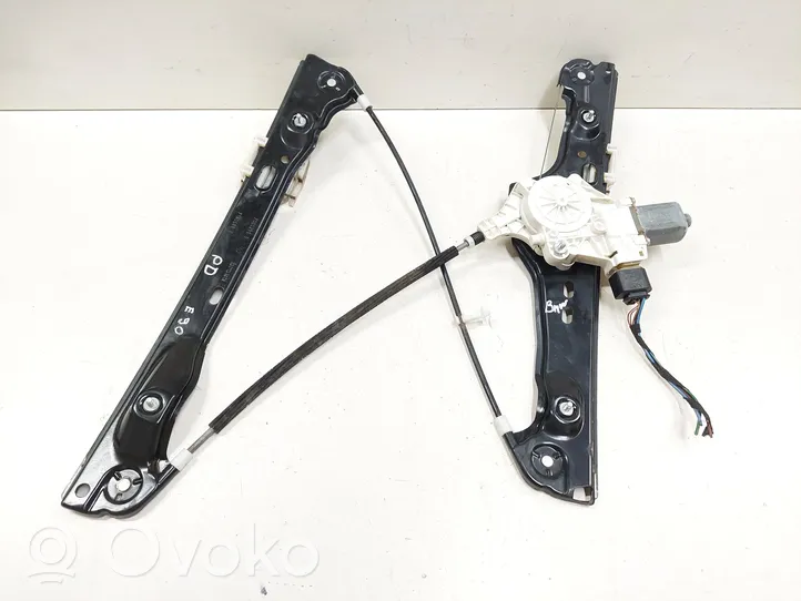 BMW 3 E90 E91 Alzacristalli della portiera anteriore con motorino 6927028