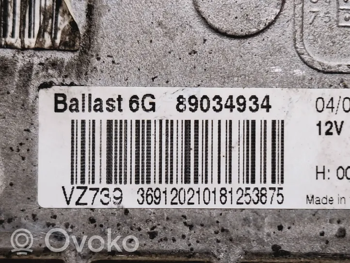 Citroen C4 I Module de ballast de phare Xenon 89034934