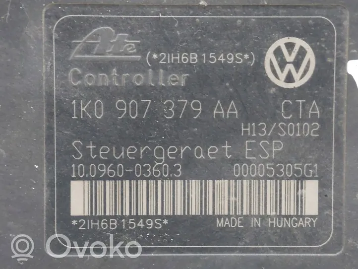 Volkswagen Jetta V ABS Steuergerät 1K0907379AA