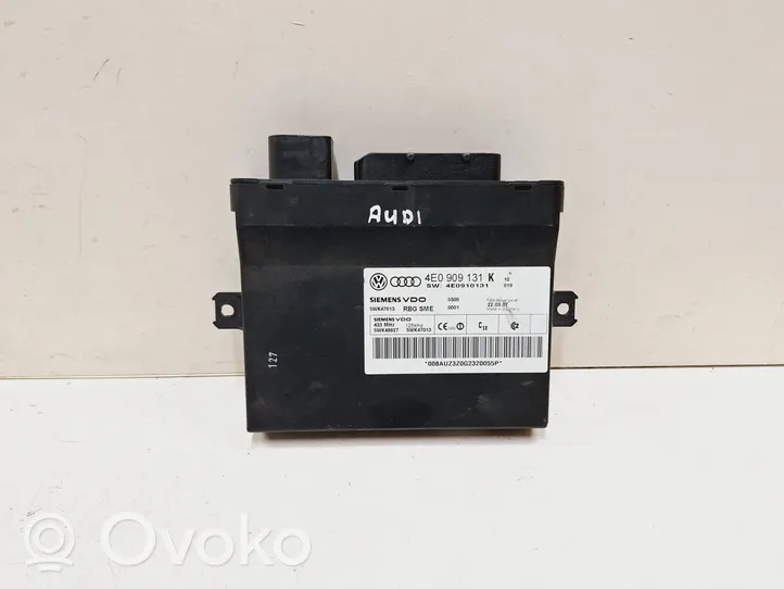 Audi A8 S8 D3 4E Centralina/modulo keyless go 4E0909131K