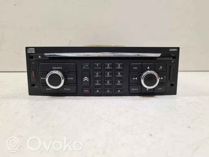 Citroen C5 Radio/CD/DVD/GPS-pääyksikkö 96645900XT