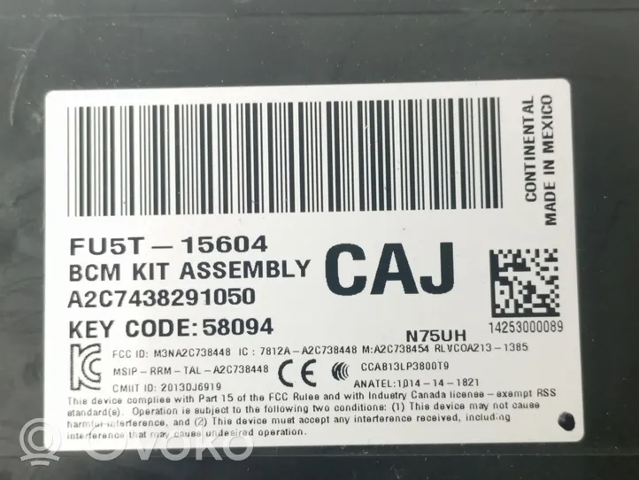 Ford Mondeo MK V Moduł / Sterownik BSM FU5T15604CAJ