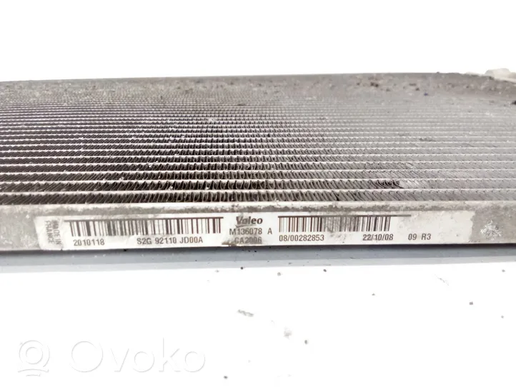 Nissan Qashqai+2 Radiateur condenseur de climatisation 92100JD200