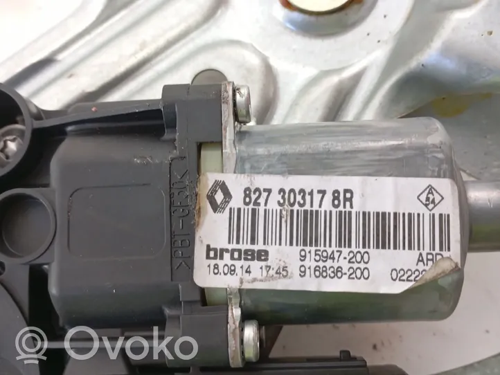 Renault Scenic RX Elektryczny podnośnik szyby drzwi tylnych 827303178r