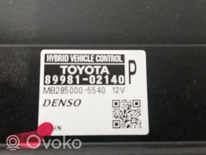 Toyota Auris E180 Muut ohjainlaitteet/moduulit 8998102140