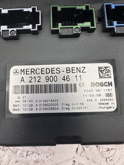 Mercedes-Benz C W204 Unité de contrôle SAM A2129004611