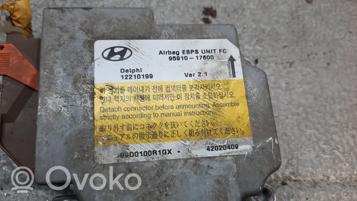 Hyundai Matrix Czujnik uderzenia Airbag 