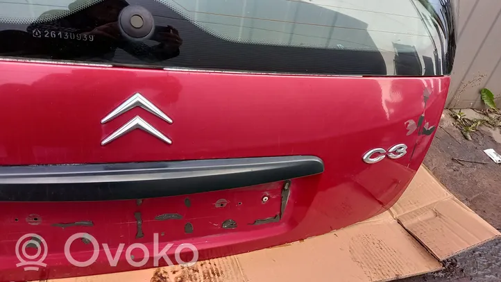 Citroen C3 Aizmugurējais pārsegs (bagāžnieks) 