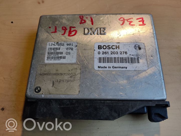 BMW 3 E36 Sterownik / Moduł ECU 0261203276