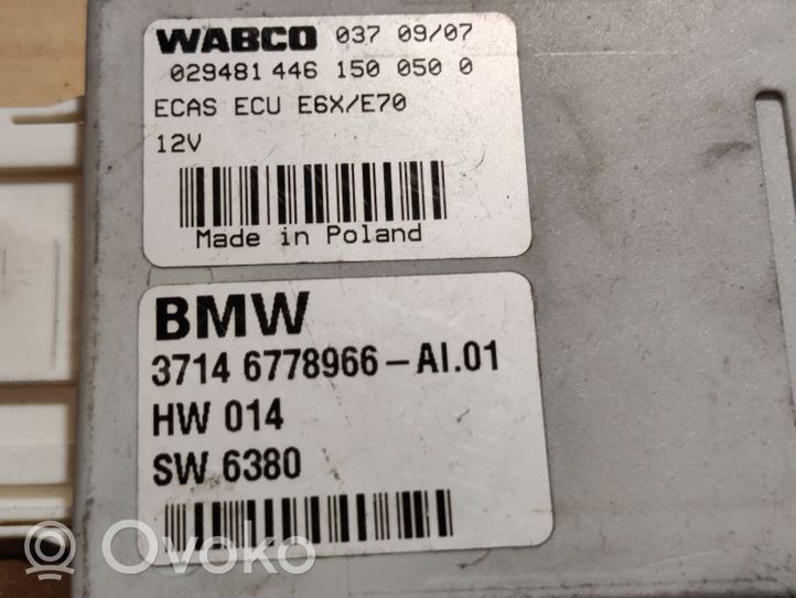 BMW X5 E70 Centralina/modulo motore ECU 37146778966