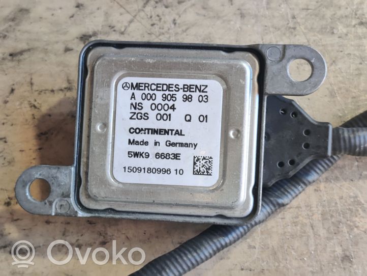 Mercedes-Benz GLE (W166 - C292) Sensore della sonda Lambda A0009059803