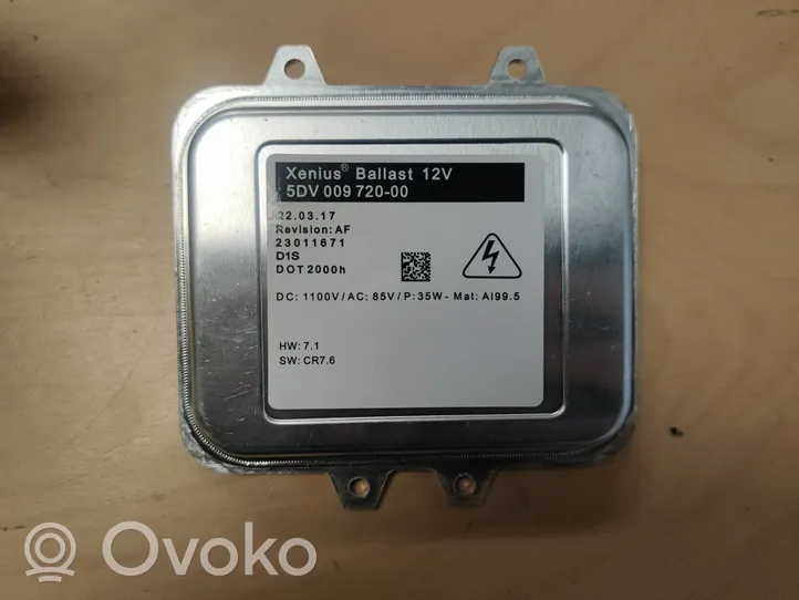 Opel Insignia A Žibinto blokelis/ (xenon blokelis) 5DV00972000