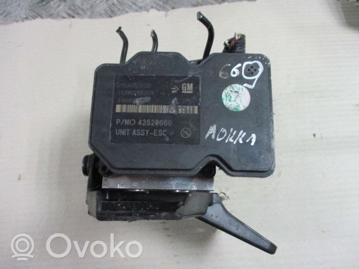 Opel Mokka Pompe ABS 42520669