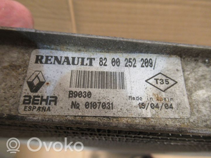 Renault Clio II Chłodnica powietrza doładowującego / Intercooler 8200252209