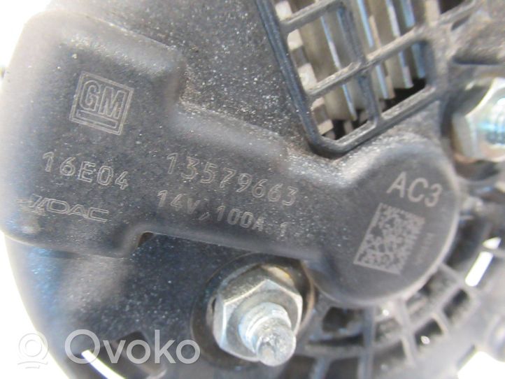 Opel Adam Alternator 13579663