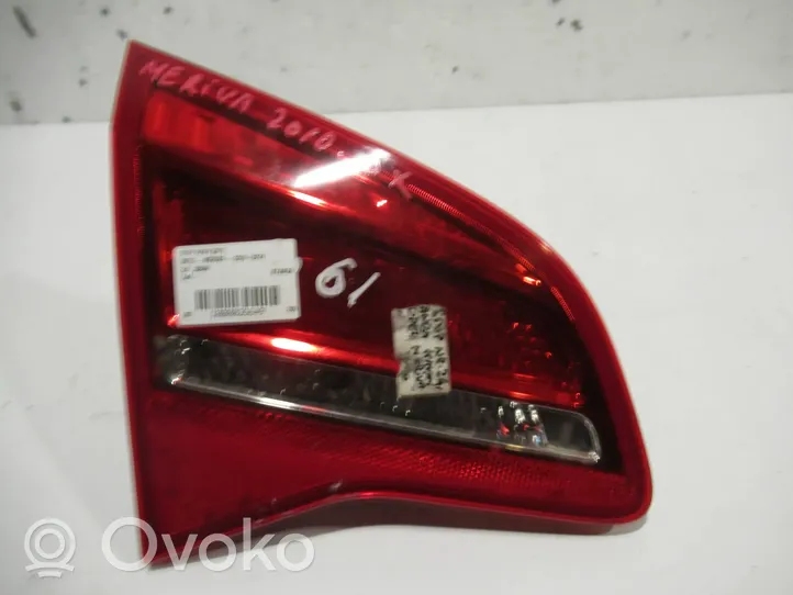 Opel Meriva B Lampy tylnej klapy bagażnika 13434861