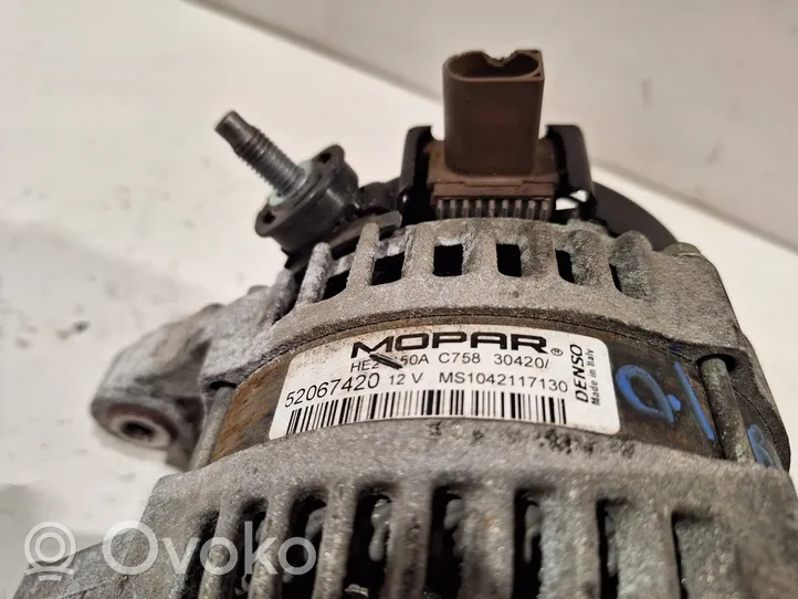 Fiat 500X Alternator 52067420