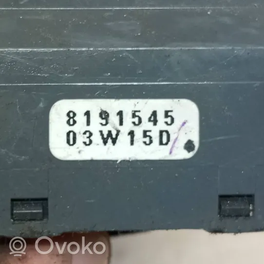 Volvo V70 Stikla tīrītāja vadības pogas kātiņš 8191545