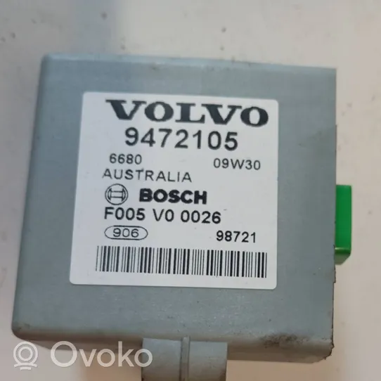 Volvo V70 Sterownik / Moduł alarmu 9472105