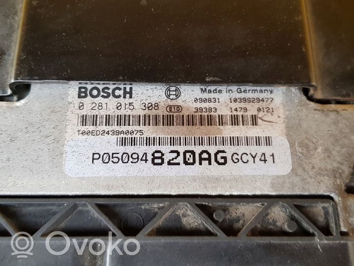 Dodge Journey Sterownik / Moduł ECU P05094820AG