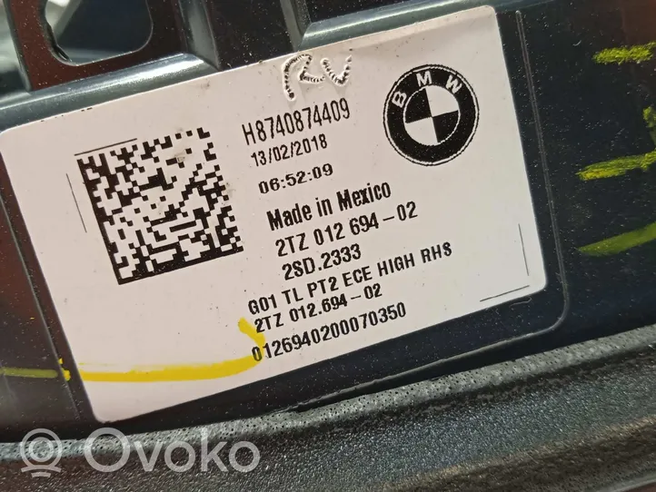 BMW X3 G01 Lampy tylnej klapy bagażnika 7408744