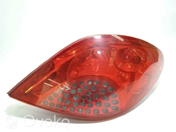 Peugeot 207 Lampa tylna 9649986580