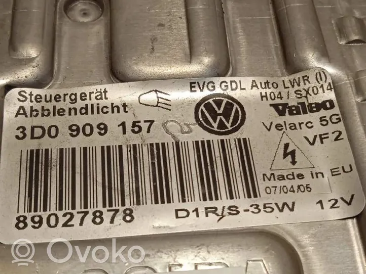 Volkswagen Touareg I Centralina/modulo Xenon 3D0909157