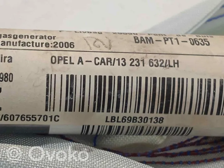 Opel Zafira B Poduszka powietrzna Airbag drzwi przednich 13231632