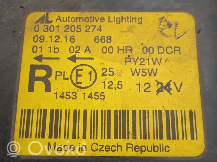 Volkswagen Touran I Lampa przednia 0301205274