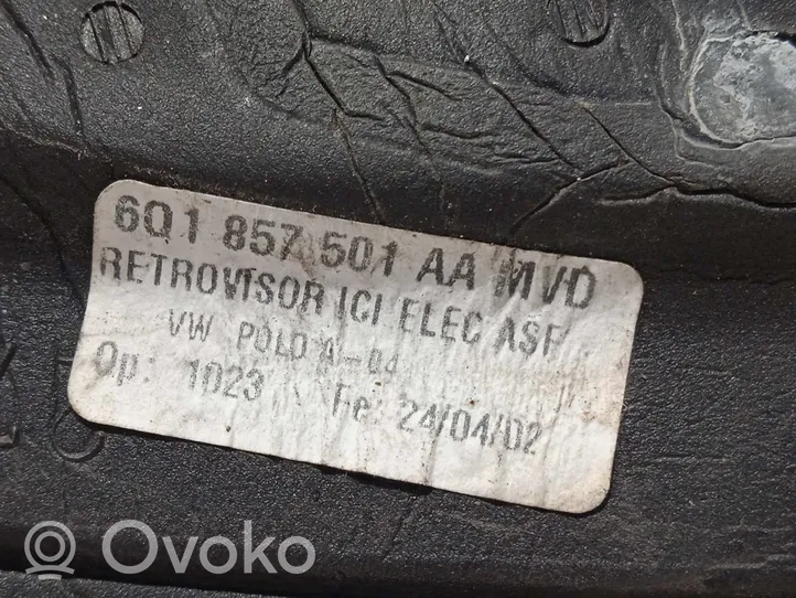 Volkswagen Polo Etuoven sähköinen sivupeili 6Q1857501AA